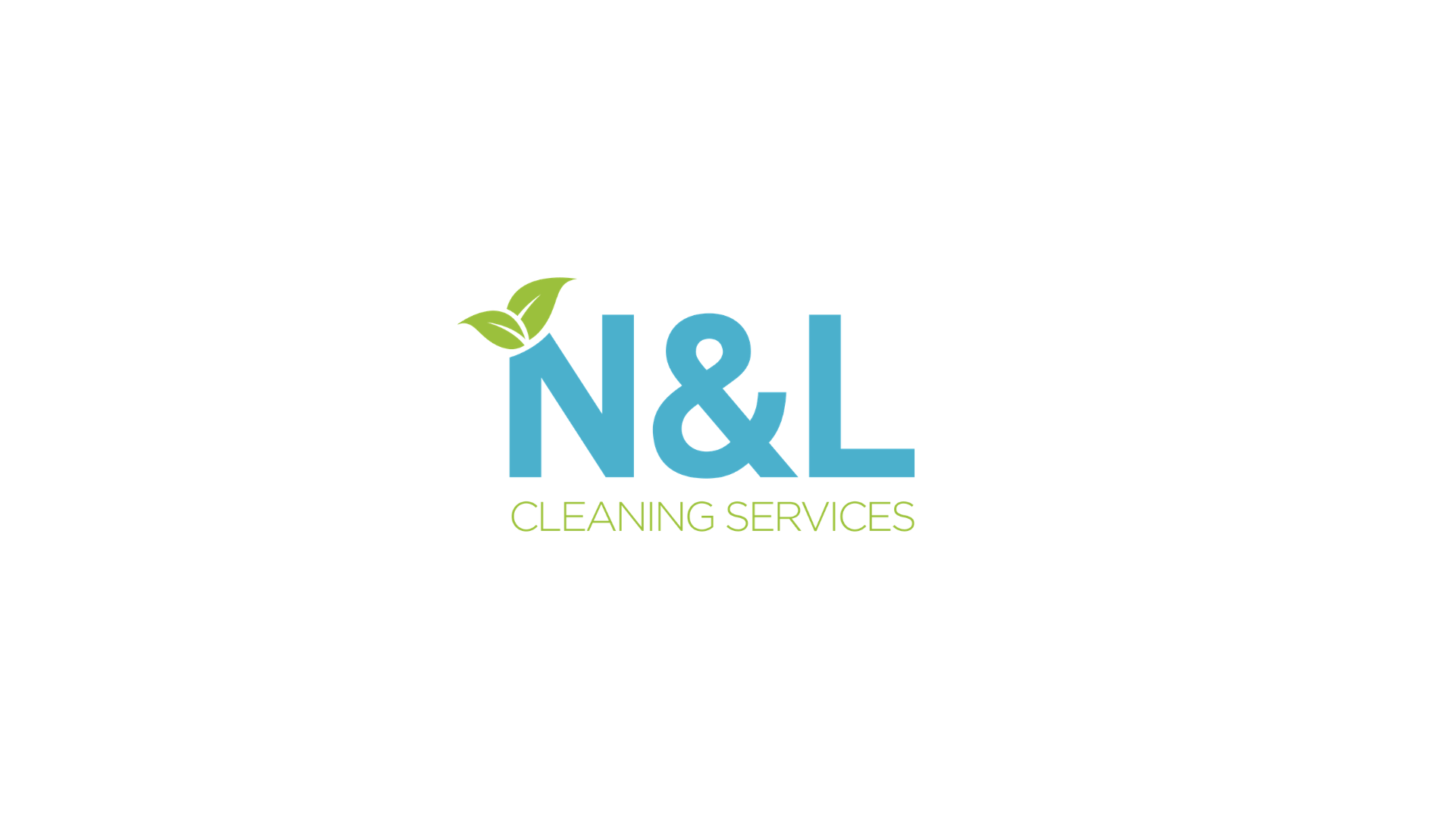 N and L Cleaning Services logo and brand identity by Gesiggie
